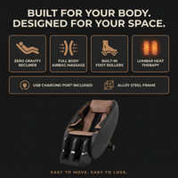 Shiatsu Massage Chairs Full Body and Recliner Zero Gravity Massage Chair Electric with Built-In Heart Foot Roller Air Massage Easy to Move for Home Office,Black — Results & Stats