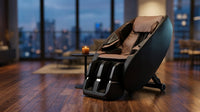 Shiatsu Massage Chairs Full Body and Recliner Zero Gravity Massage Chair Electric with Built-In Heart Foot Roller Air Massage Easy to Move for Home Office,Black — Lifestyle