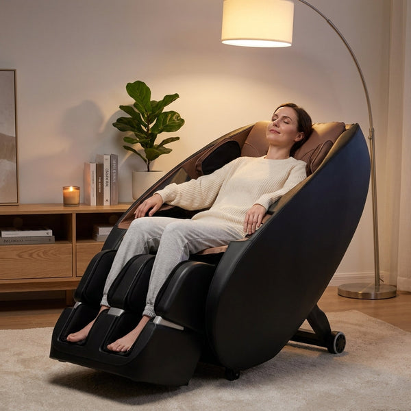 Full Body Massage Chair Built for Home Wellness, Zero Gravity Recliner, Shiatsu Technology, Air Compression