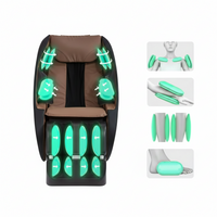 Full Body Massage Chair Built for Home Wellness, Zero Gravity Recliner, Shiatsu Technology, Air Compression