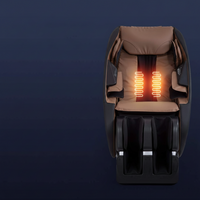 Full Body Massage Chair Built for Home Wellness, Zero Gravity Recliner, Shiatsu Technology, Air Compression